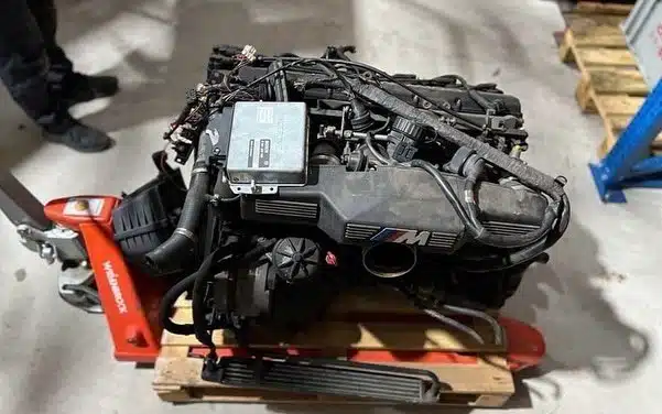 BMW N63 V8 twin-turbo engine detail