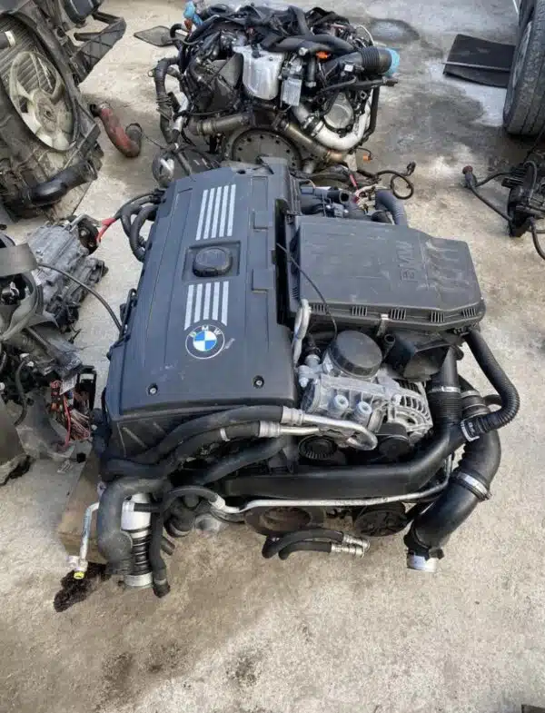BMW N63 V8 twin-turbo engine detail