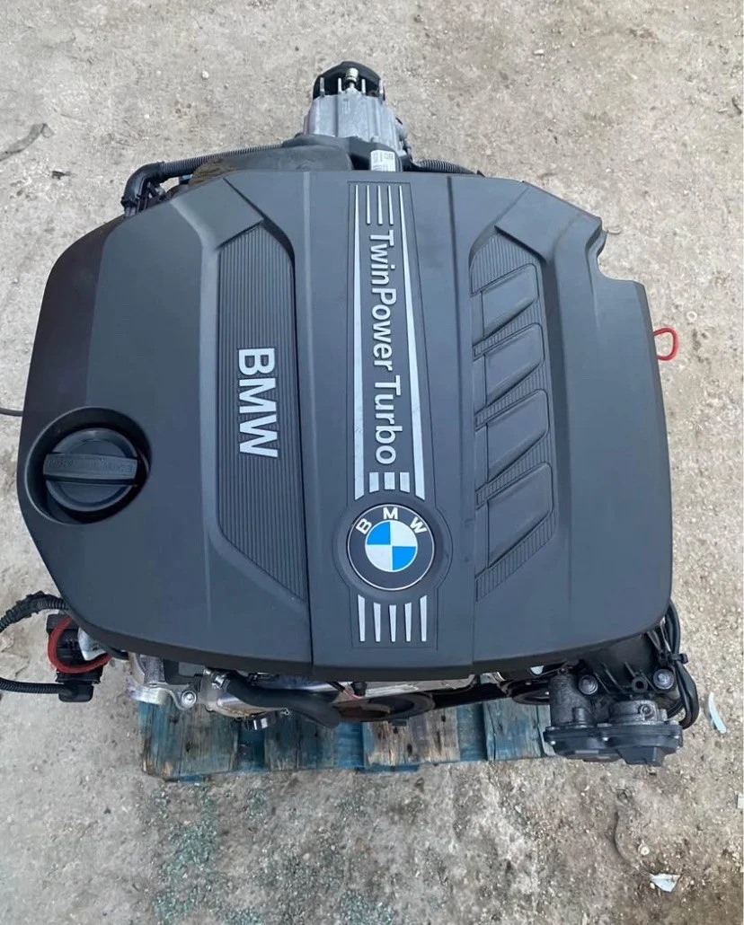 BMW B47 Euro 6 diesel engine detail
