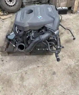 BMW N47 2.0 diesel engine detail