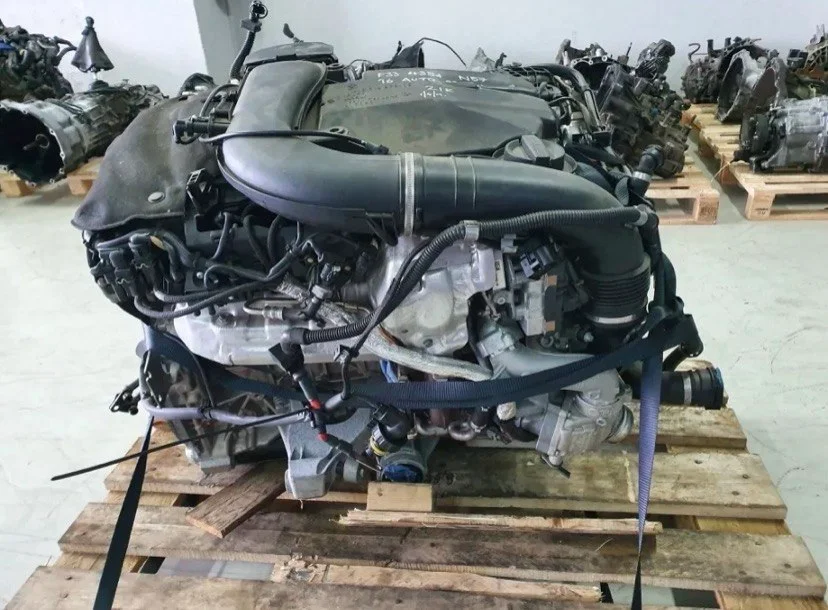 BMW N57 3.0 diesel engine detail